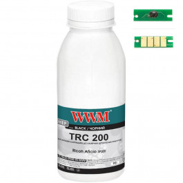   WWM Тонер Ricoh Aficio SP200, 90г Black, chip (TC-Ricoh-SP200-90-WWM)