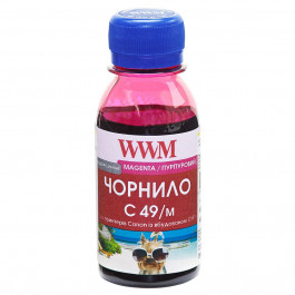   WWM Чернила Canon GI-490M Magenta 100г (C49/M-2)