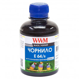   WWM Чернила для Epson L100/ 1300/ 210/ 300/ 350/ 355/ 550/ 555 200г Black E64/B