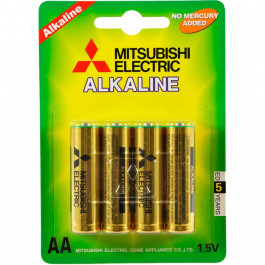   Mitsubishi Electric AA bat Alkaline 4шт MS/LR6/4BP