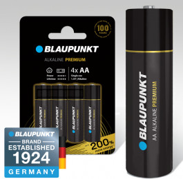   Blaupunkt PREMIUM Alkaline AA 4 шт набір (LR6BPR/4CP)