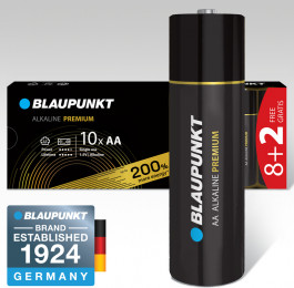   Blaupunkt PREMIUM Alkaline AA 10 шт набір (LR6BPR/10CB)