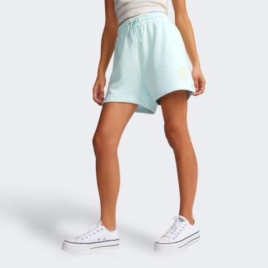 Converse Блакитні жіночі шорти  CHUCK PATCH RELAXED SHORT con10024778-453 - зображення 1