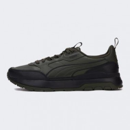   PUMA Мужские кроссовки  R78 Trek Lth 38320203 41 (7.5) 26.5 см Forest Night-Forest Night (4064533256132)