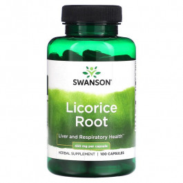   Swanson Licorice Root 450 mg 100 caps