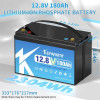 Kepworth LiFePO4 12V 180AH - зображення 2