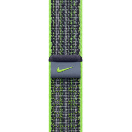   Apple Apple Bright Green/Blue Nike Sport Loop для Apple Watch 42/44/45/49mm (MTL43)