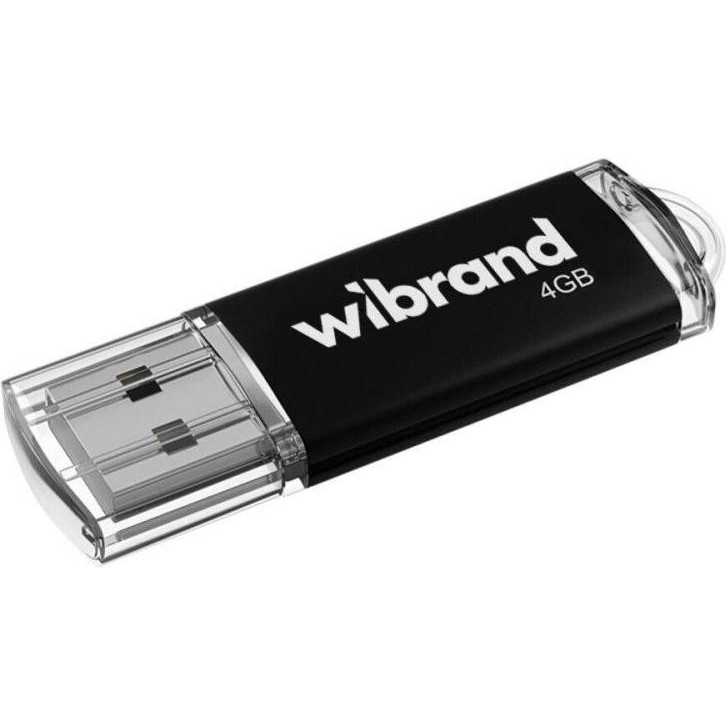 Wibrand 4 GB Cougar USB2.0 Black (WI2.0/CU4P1B) - зображення 1