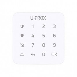   U-Prox Keypad G1 - Мініатюрна клавіатура з сенсорною поверхнею для однієї групи