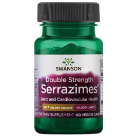   Swanson Double Strength Serrazimes 66.7 mg 60caps