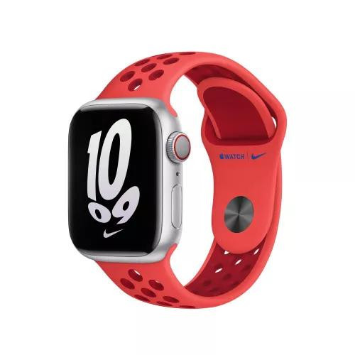 Apple Bright Crimson/Gym Red Nike Sport Band M/L для  Watch 38/40/41mm (MPGY3) - зображення 1