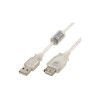 Cablexpert USB 2.0 AM/AF 0.75m (CCF-USB2-AMAF-TR-0.75M) - зображення 1