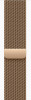 Apple Watch Series 10 GPS + Cellular 46mm Gold Titanium Case w. Gold Milanese Loop - M/L (MX003) - зображення 3