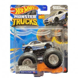   Hot Wheels Nissan Skyline Monster Truck Fast & Furious HNM76 Silver