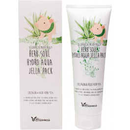   Elizavecca Маска увлажняющая с алоэ и коллагеном  Face Care Milky Piggy Herb Soul Hydro Aqua Jella Pack, 250мл 