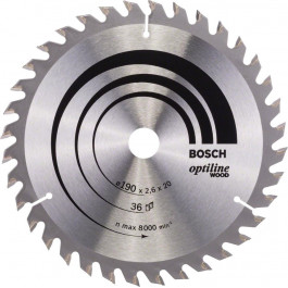   Bosch Optiline Wood, 190x30 мм. (2608640617)