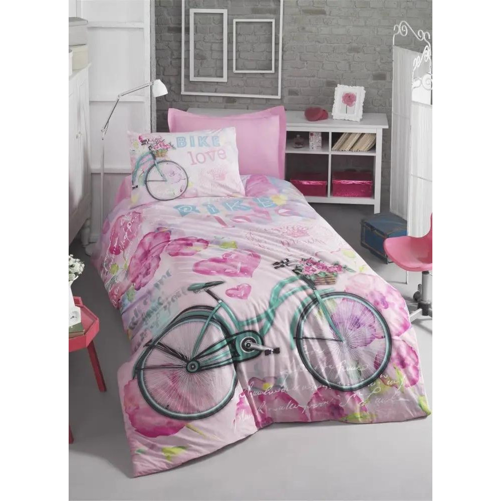 Cotton Box Bike Pembe полуторный (8007772) - зображення 1