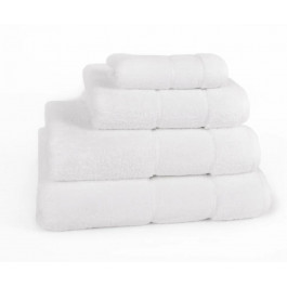   Luxury Linens Рушник махровий Basic Line  white білий 50х100 см (29105010)