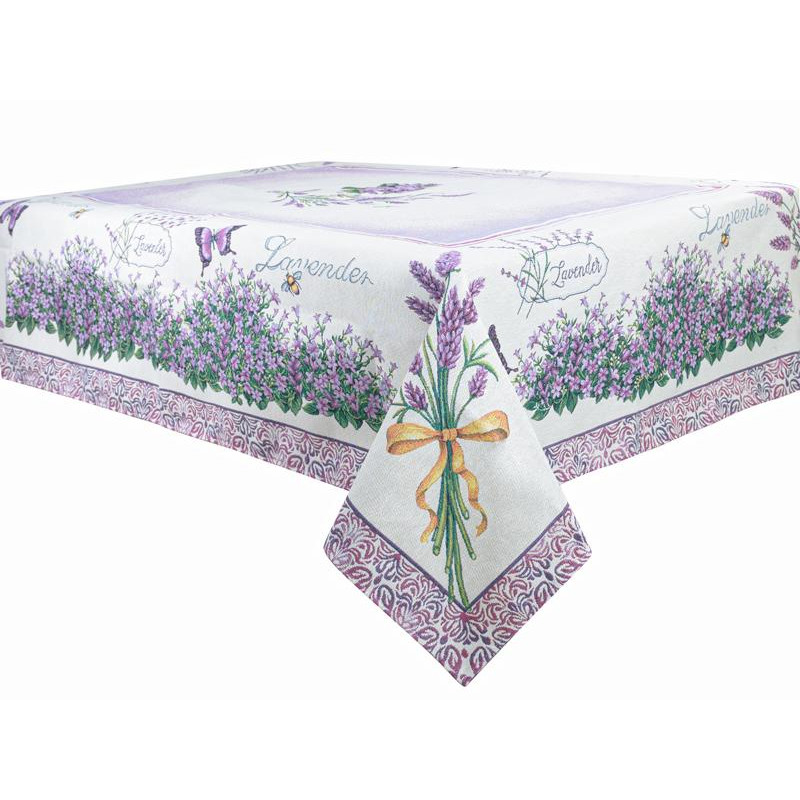 Lefard Скатерть гобеленовая Floral design 140х140см 732-069 - зображення 1