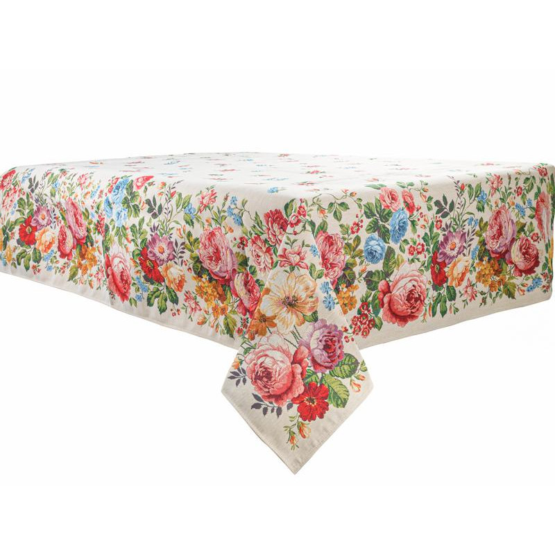 Lefard Скатерть гобеленовая Floral design 100х100см (716-062) - зображення 1