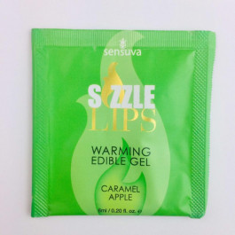   Sensuva Sizzle Lips Caramel Apple (6 мл) (SO3376)