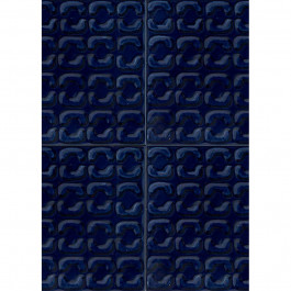   Marazzi Memoria Blu Struttura Stamp Lux 15х15 10mm (MAYA)