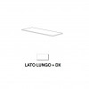 Marazzi Gradone Cementum20 Lead Lav. Lato Lungo e Dx 40х120 (0.48Mq) (MA2K) - зображення 1