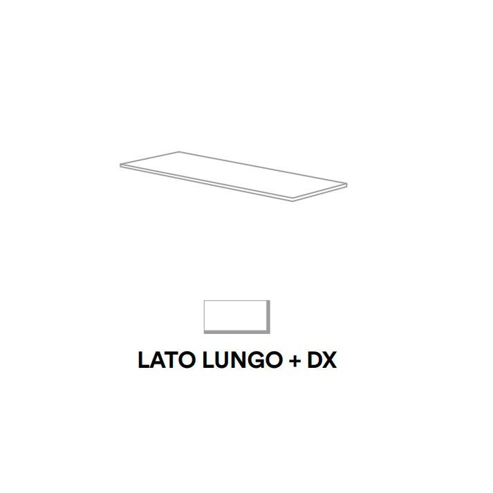 Marazzi Gradone Cementum20 Lead Lav. Lato Lungo e Dx 40х120 (0.48Mq) (MA2K) - зображення 1