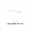 Marazzi Gradone Cementum20 Ash Lav. Lato Lungo e Sx e Dx 40х120 (0.48Mq) (MA2S) - зображення 1