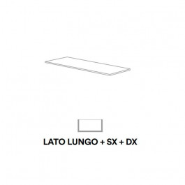   Marazzi Gradone Cementum20 Ash Lav. Lato Lungo e Sx e Dx 40х120 (0.48Mq) (MA2S)