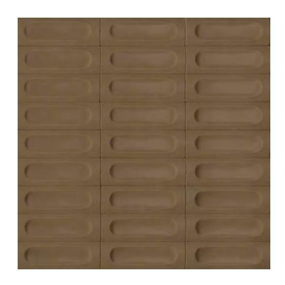 Marazzi Confetto Struttura 3D Savoiardo Kaki 5х15 (MEUZ) - зображення 1