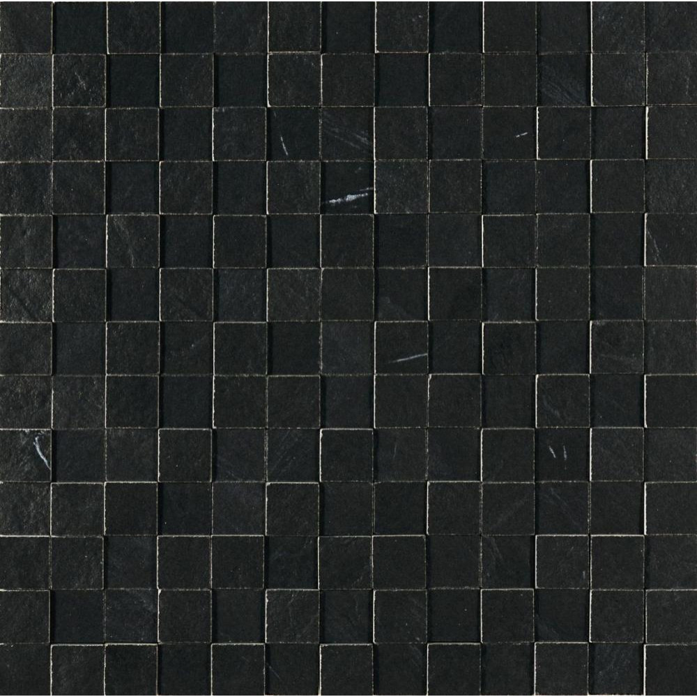 Marazzi Mystone Lavagna Mosaico 3D Nero 30x30 cm 10mm (M0AE) - зображення 1