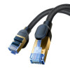 Baseus Cat7 High Speed 10Gigabit Ethernet Braided Cable 20m Black (B0013320B111-09) - зображення 1