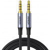 UGREEN AV183 3.5mm Male to Male 4-Pole Microphone Audio Cable 3m Gray (20785) - зображення 1