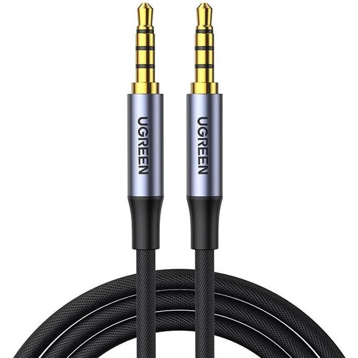 UGREEN AV183 3.5mm Male to Male 4-Pole Microphone Audio Cable 3m Gray (20785) - зображення 1