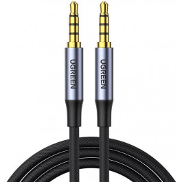   UGREEN AV183 3.5mm Male to Male 4-Pole Microphone Audio Cable 3m Gray (20785)