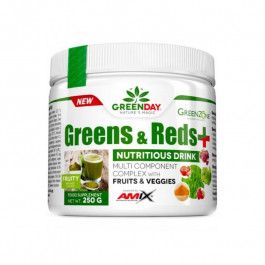   Amix GreenDay Greens & Reds + Nutritious Drink 250 г Fruit