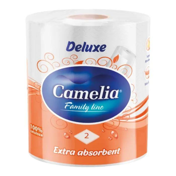 Camelia Паперові рушники  Deluxe Білі 2 шари 1 рулон (8606107569994) - зображення 1