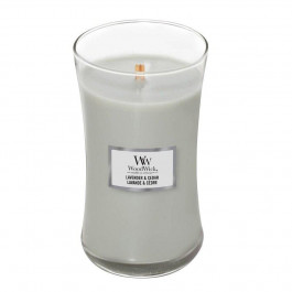   WoodWick Ароматична свіча  Large Lavender & Cedar 609 г (1666272E)