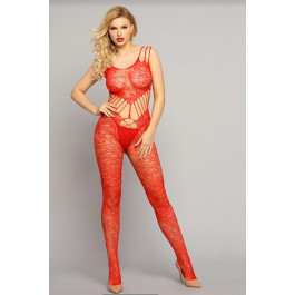   JSY Sexy Lingerie Бодістокінг Магія спокуси S/L (Без доступу) Red