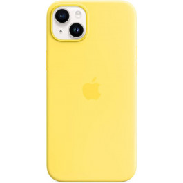   Apple iPhone 14 Silicone Case with MagSafe - Canary Yellow (MQU73)