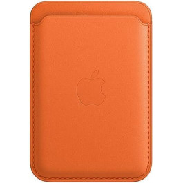   Apple iPhone Leather Wallet with MagSafe - Orange (MPPY3)