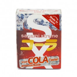   Sagami Презервативи ультратонкі SAGAMI XTREME COLA №3 (упаковка 3 шт) (SG-990798)