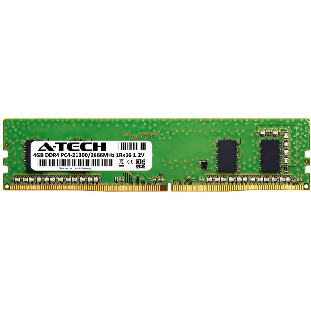 A-Tech 4 GB DDR4 2400 MHz (AT4G1D4D2666NS16N12V) - зображення 1