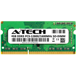   A-Tech 4 GB DDR3 1600 MHz (AT4G1D3S1600NS8N15V)