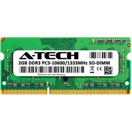   A-Tech 2 GB SO-DIMM DDR3 1333 MHz (AT2G1D3S1333NS8N15V)