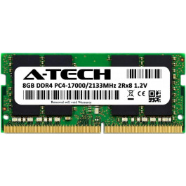   A-Tech 8 GB SO-DIMM DDR4 2133 MHz (AT8G1D4S2133ND8N12V)