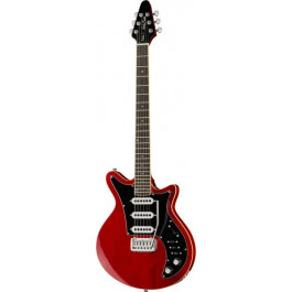   Harley Benton BM-75 Trans Red Deluxe Series