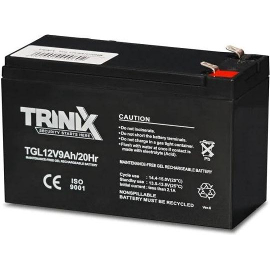 Trinix 12V9Ah/20Hr Super Charge AGM (44-00050) - зображення 1