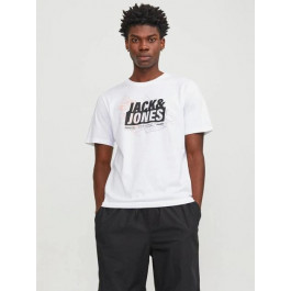   Jack & Jones Футболка бавовняна чоловіча  12252376-13 L Біла (5715505614281)